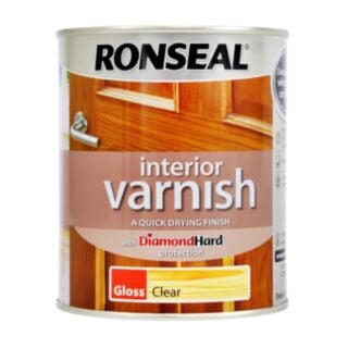Ronseal Quick Drying Clear Varnish 750ml Gloss