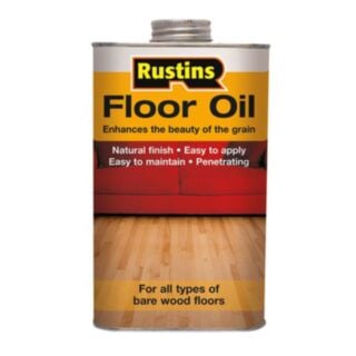 Rustins Floor Oil 1Litre Coverage 13m2 Approx