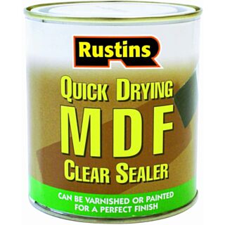 Rustins Quick Drying MDF Sealer - Clear 2.5litre