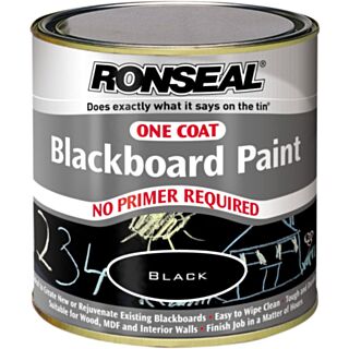 Ronseal OCBBP250 One Coat Blackboard Paint 250ml