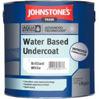 Johnstones White Aqua Undercoat 1 Litre