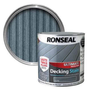 Ronseal RSLNUDSSL25L Slate Decking Stain 2.5 Litre