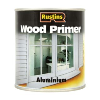 Rustins Wood Primer Aluminium 500ml