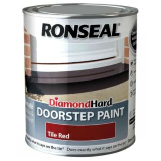 Ronseal Diamond Hard Doorstep Paint Tile Red 750ml