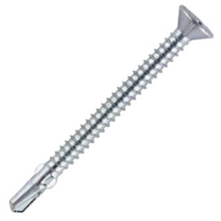 Timco 5.5 x 50mm Self Drilling Wing Tip Screw Zinc Plated Box Of 200
