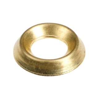 Champion Surface Screw Cup No.12 Brass Pack of 25