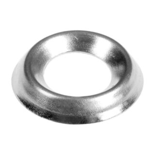 Surface Screw Cup No.12 Nickel Pack of 25