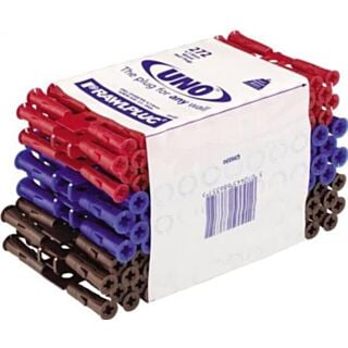 Rawlplug Uno Trade Pack Plugs Mixed 68-636 (272 Pack)
