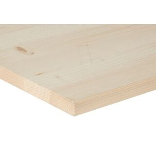 Edge Laminated Pine Panel 1.8m 400mm x 17/18mm