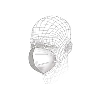 Vitrex VITS40910 P1 Fold Flat Mask