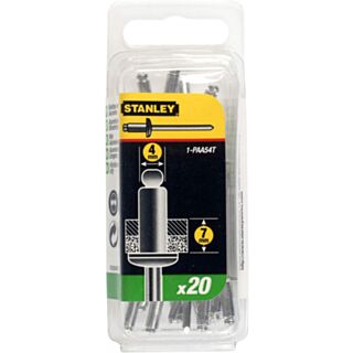 Stanley PAA54 Aluminium Rivets Medium (20 Pack)