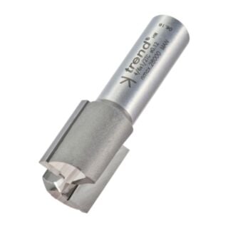 Trend 4/6X1/2TC 20mm Dia x 63mm Two Flute Router Cutter