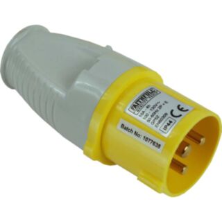 Faithfull FPPPLUG110 110V 16A Replacement Yellow Plug