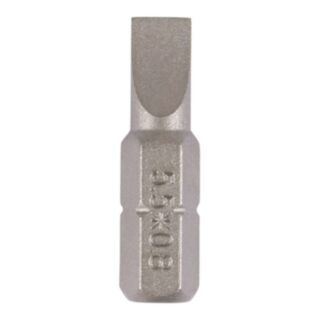Addax 25mm 5.5 x 0.8mm Slotted Screwdriver Bit (Pack of 2)
