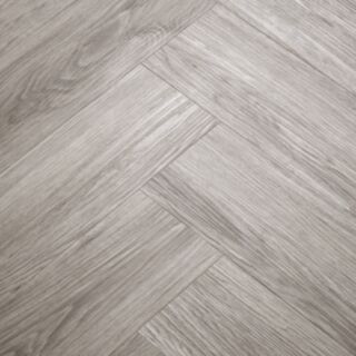 Brecon Seashell Oak Herringbone Waterproof Composite Flooring 6x120mm (1.44m2 pack)