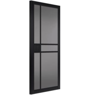 1981 x 762 x 35mm City Black Door Tinted Glazed (Pre-finished)