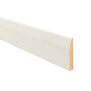 14.5 x 94mm fin. Primed MDF Chamfered Skirting