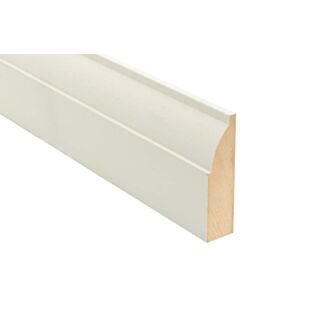 18 x 69mm fin. Primed MDF Ovolo Architrave