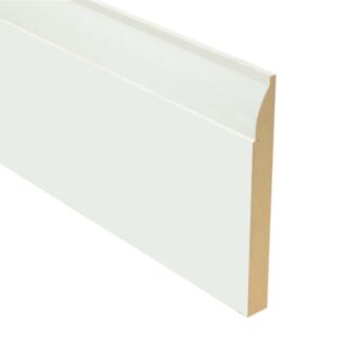 18 x 169mm fin. Primed MDF Ovolo Skirting