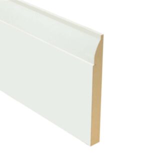 18 x 169mm fin. Primed MDF Ovolo Skirting