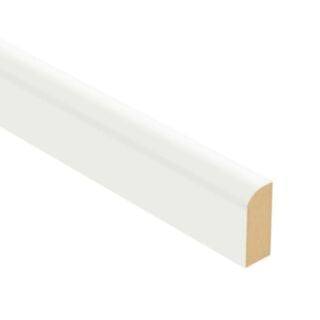 18 x 44mm fin. Primed MDF Rounded Architrave