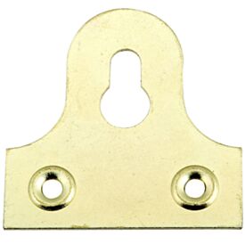 36mm Brass Slotted Glass Plate