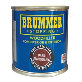 Brummer Dark Mahogany Stopping Wood Filler Interior & Exterior 250g