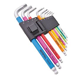 Faithfull Colour Coded Hex Key Set