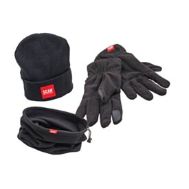Scan 3 Piece Winter Essentials Pack Hat,Gloves & Snood