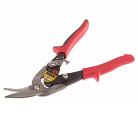 Stanley 214567 Aviation Snips Left Cut Red Offset 250mm