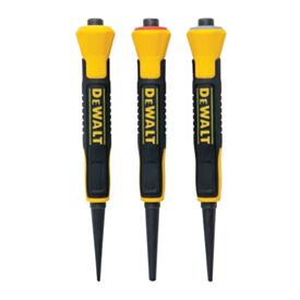 Dewalt DWHT58018 Bi-Material Nail Punch Set (3 Piece)