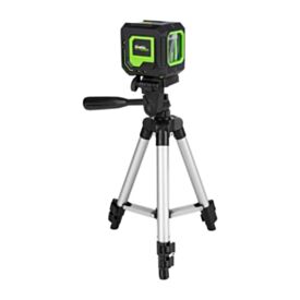 Grettz G2D Mini Cross Line Green Beam Laser & Tripod
