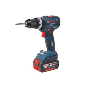Bosch 18V Combi Drill with 2 x 4.0Ah Li-Ion Batteries