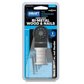 SMART Starlock 32mm Bi-Metal Wood & Nails Multi-Tool Blade