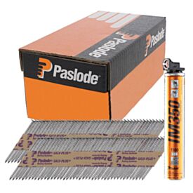 Paslode 141256 51 x 2.8mm 1100 Ring Galv Nails & 1 Fuel Cell