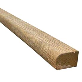 33 x 50 x 2400mm Millboard Golden Oak Bullnosed Step Edge Flexible