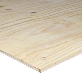 2440 x 1220 x 12mm Softwood Structural Good 1 Side Plywood