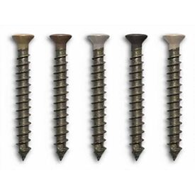 Millboard Envello+ Cladding Coloured Head Fixing Golden Oak Box of 100