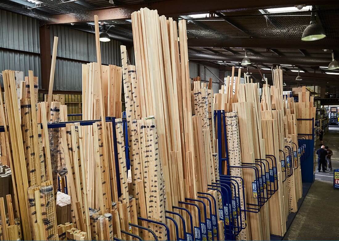 Softwood Mouldings Rack Overview